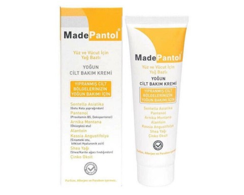 Madepantol Yağ Bazlı Yoğun Cilt Bakım Kremi 50 ml