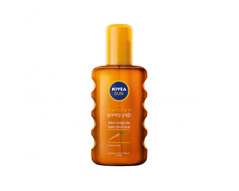 Nivea Güneş Yağı Karoten Özlü Yoğun Bronzlaştırıcı Sprey 200ml